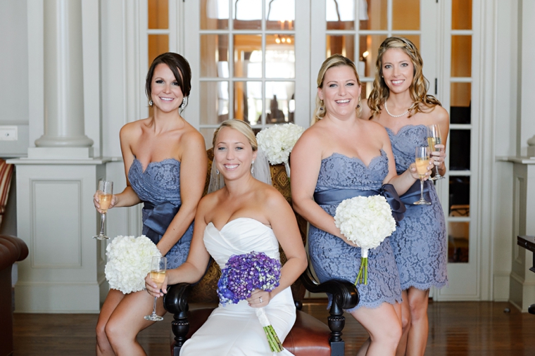 An Elegant Lavender and White Wedding via TheELD.com