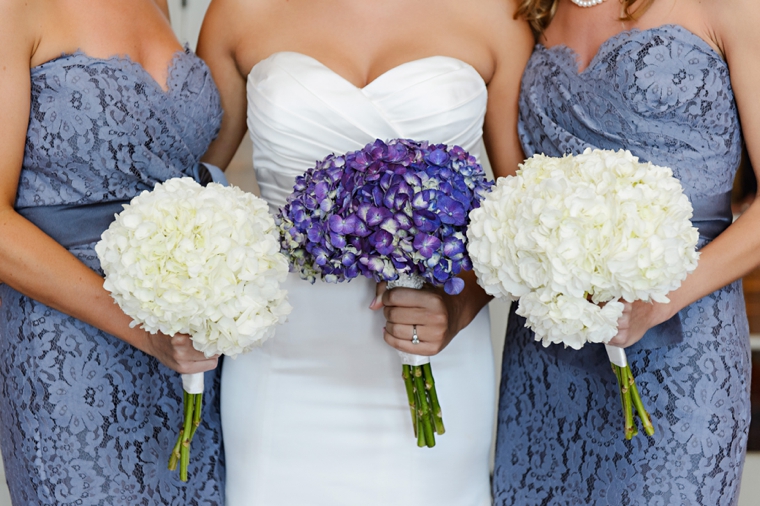 An Elegant Lavender and White Wedding via TheELD.com