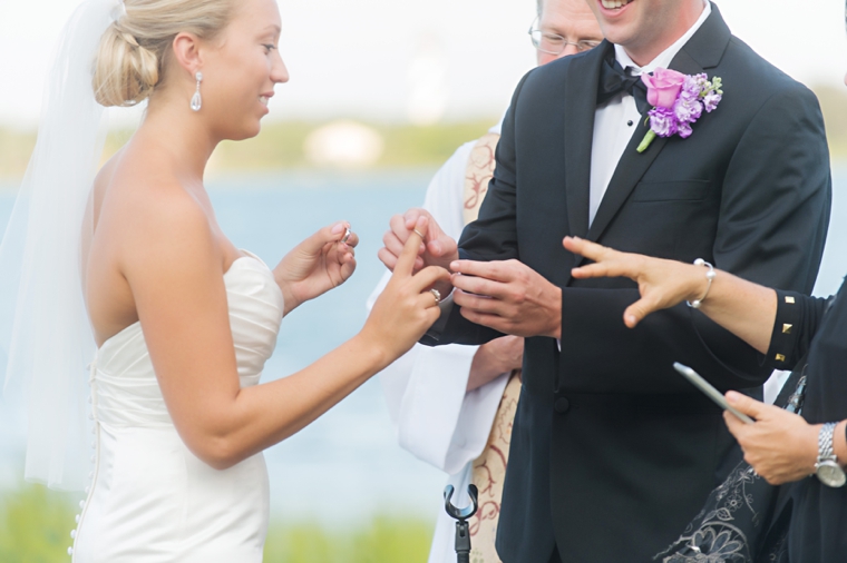 An Elegant Lavender and White Wedding via TheELD.com