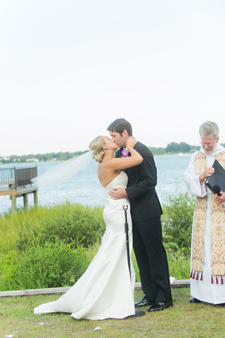 An Elegant Lavender and White Wedding via TheELD.com