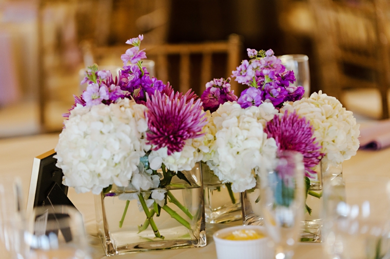 An Elegant Lavender and White Wedding via TheELD.com