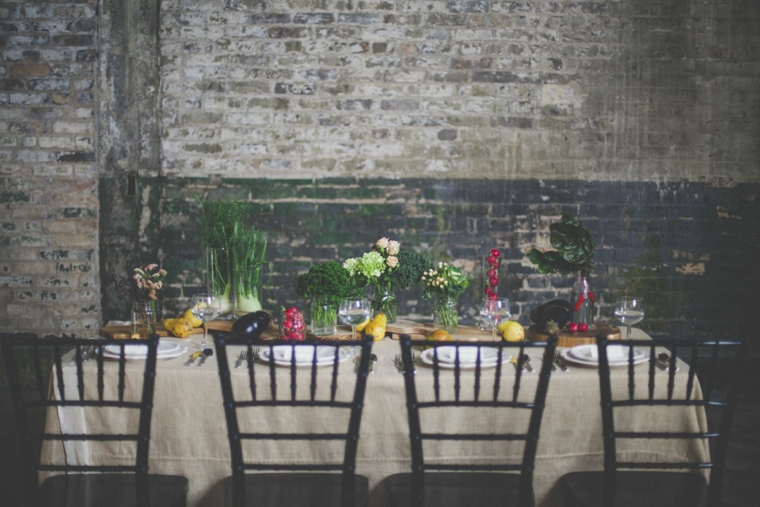 Eclectic Farmers Market Wedding Ideas via TheELD.com