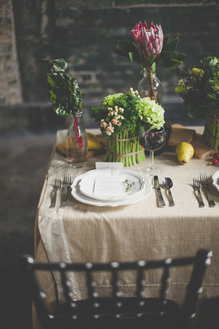 Eclectic Farmers Market Wedding Ideas via TheELD.com