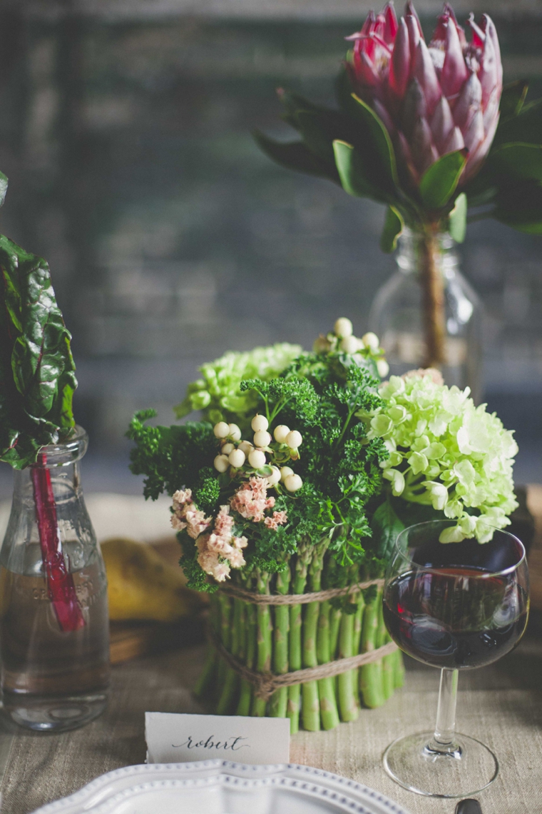 Eclectic Farmers Market Wedding Ideas via TheELD.com