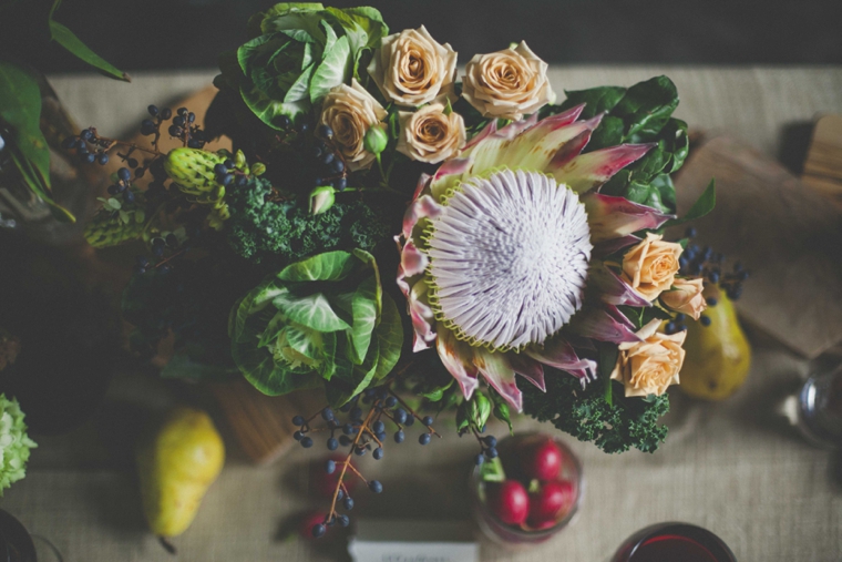 Eclectic Farmers Market Wedding Ideas via TheELD.com