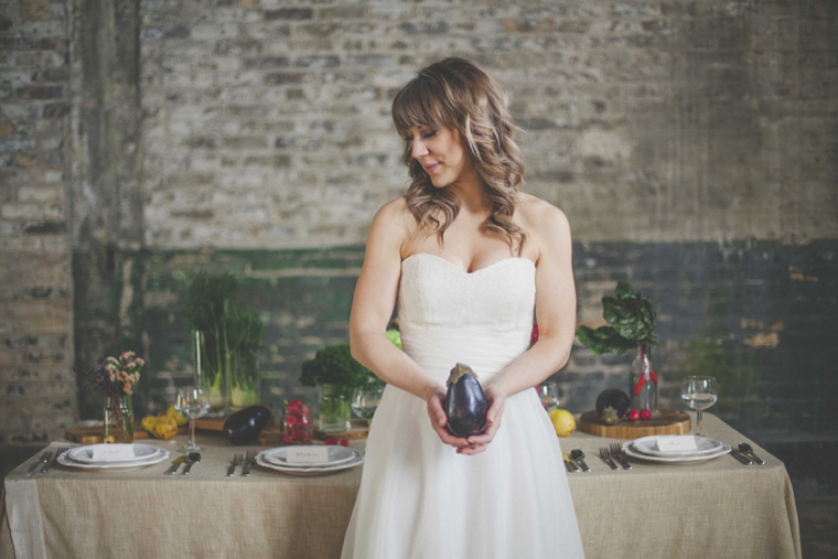 Eclectic Farmers Market Wedding Ideas via TheELD.com