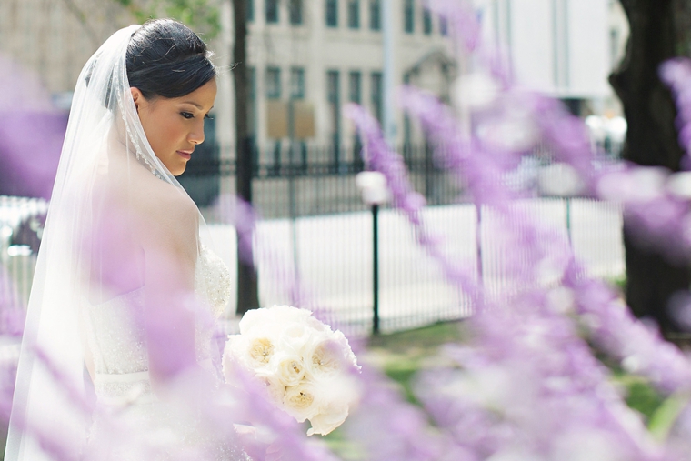 Chic Elegant Gold and White Wedding via TheELD.com