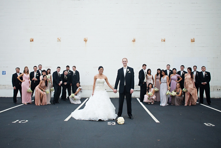 Chic Elegant Gold and White Wedding via TheELD.com