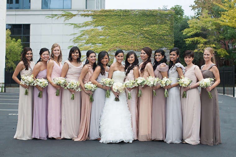 Chic Elegant Gold and White Wedding via TheELD.com