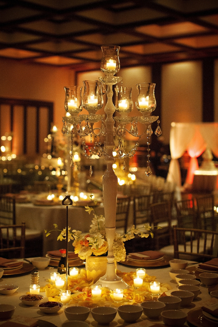 Chic Elegant Gold and White Wedding via TheELD.com