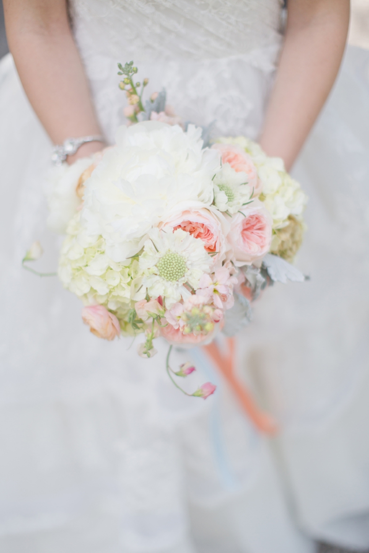 Peach Inspired Southern Wedding Ideas via TheELD.com