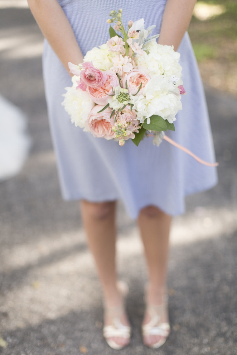 Peach Inspired Southern Wedding Ideas via TheELD.com