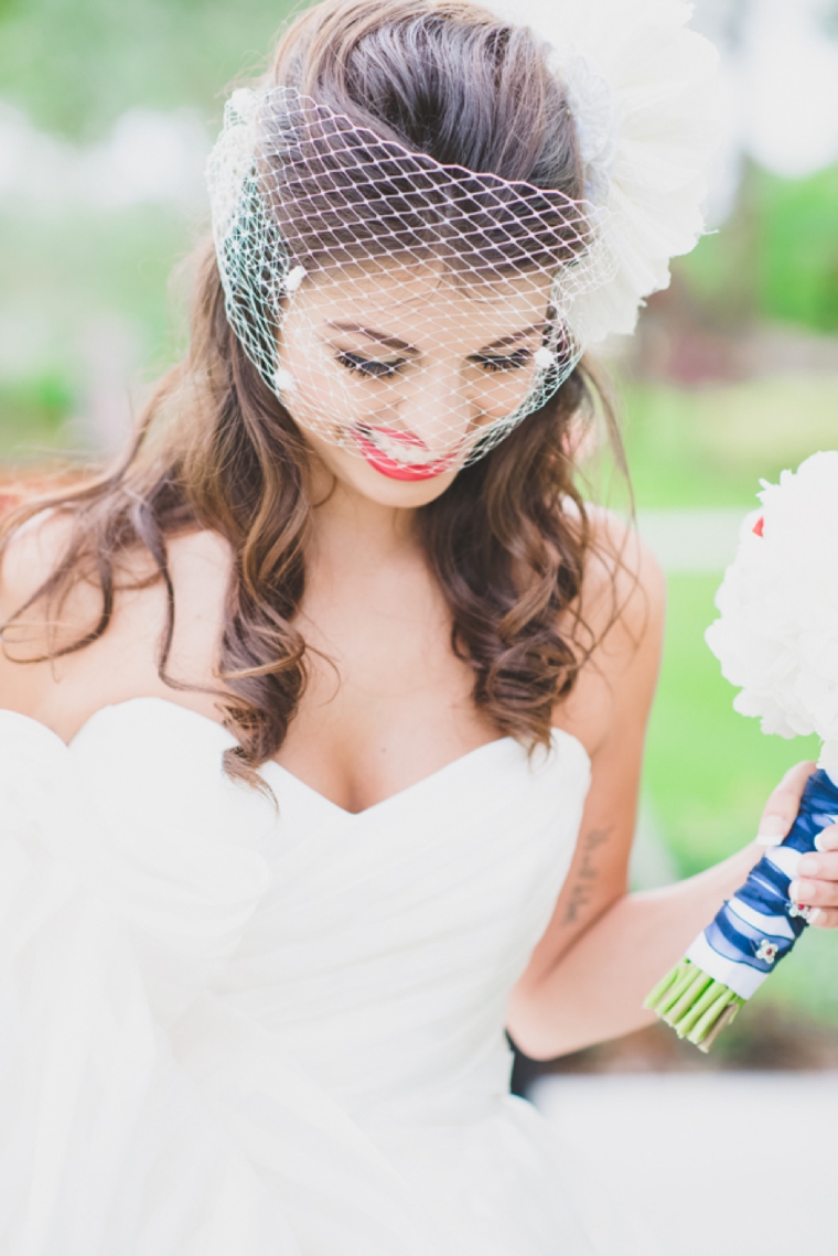 Eclectic Red, White, and Blue Wedding Ideas via TheELD.com