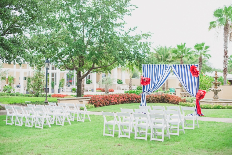 Eclectic Red, White, and Blue Wedding Ideas via TheELD.com