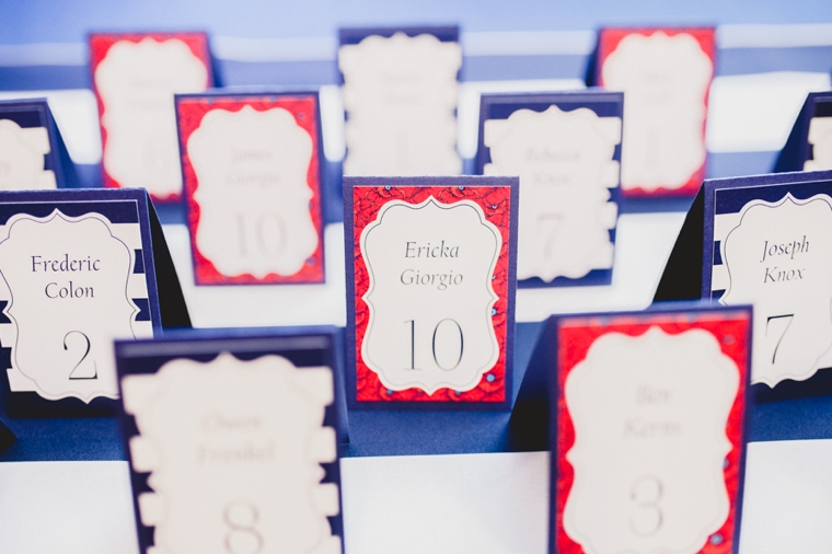 Eclectic Red, White, and Blue Wedding Ideas via TheELD.com