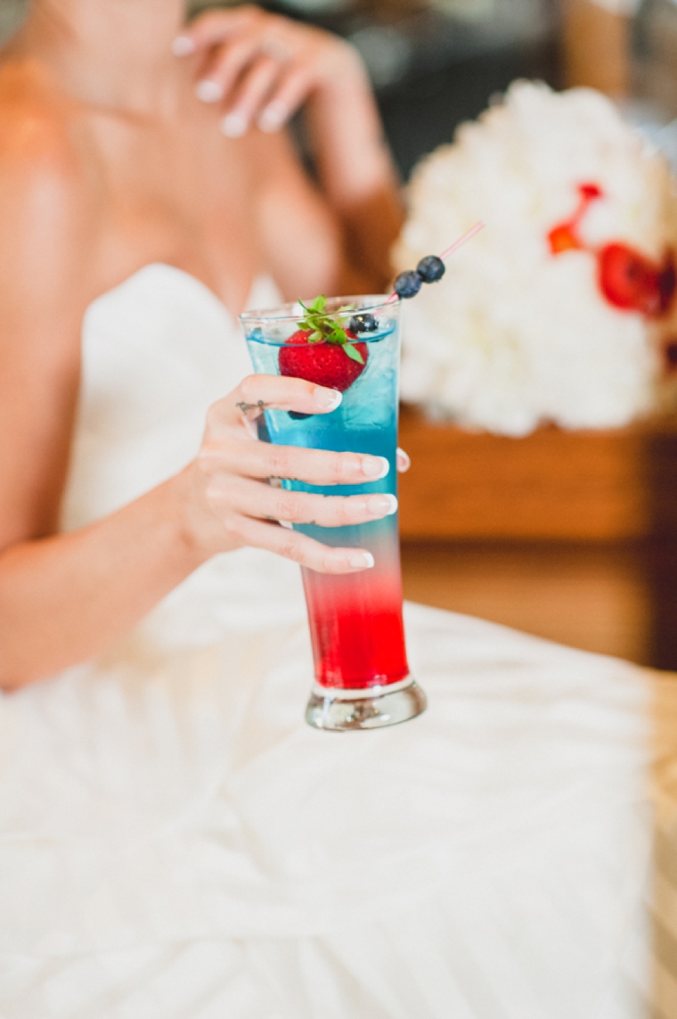 Eclectic Red, White, and Blue Wedding Ideas via TheELD.com