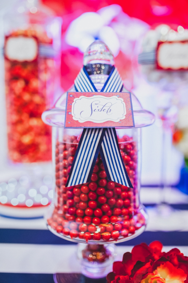 Eclectic Red, White, and Blue Wedding Ideas via TheELD.com