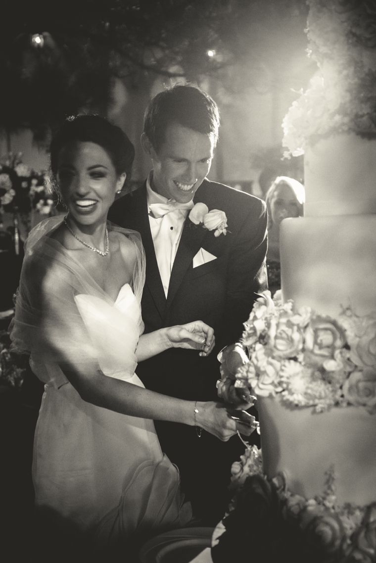 Romantic Champagne and Blush Wedding via TheELD.com