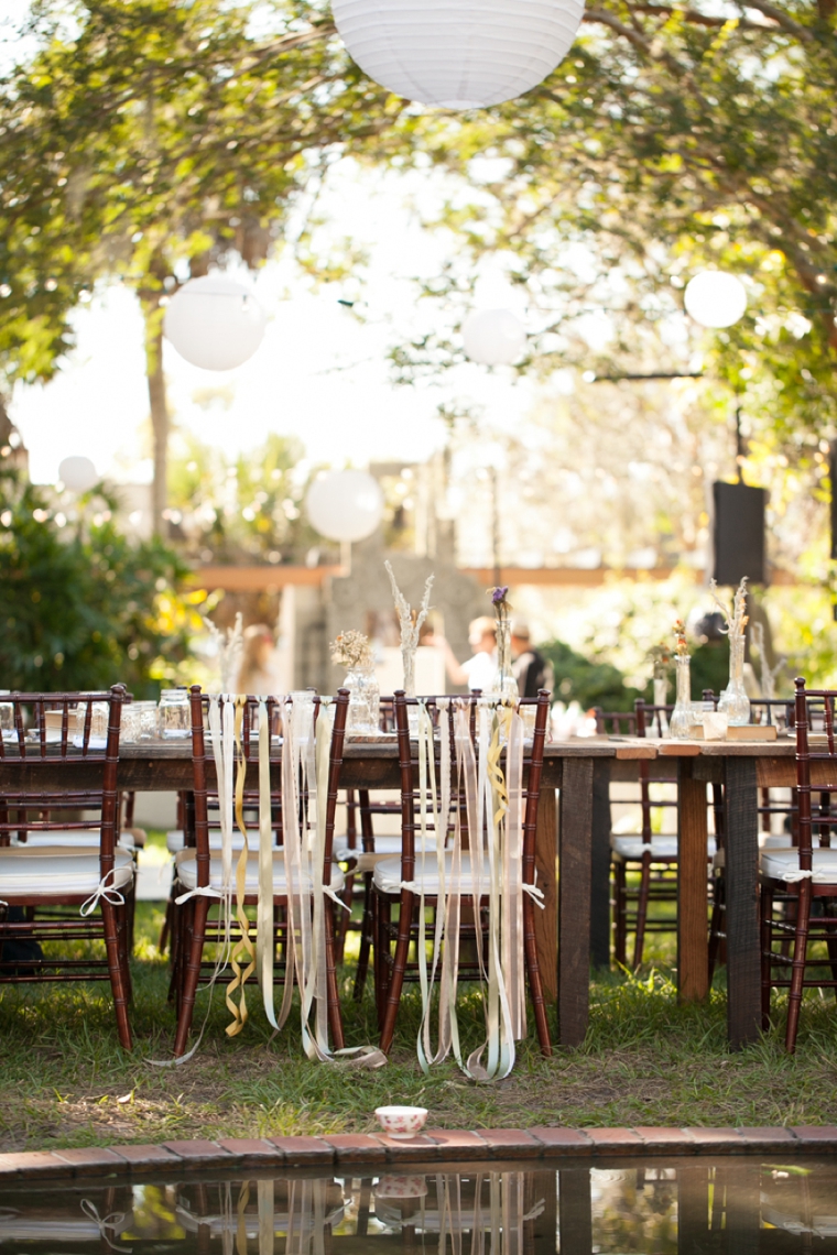 Rustic & Eclectic Garden Wedding via TheELD.com