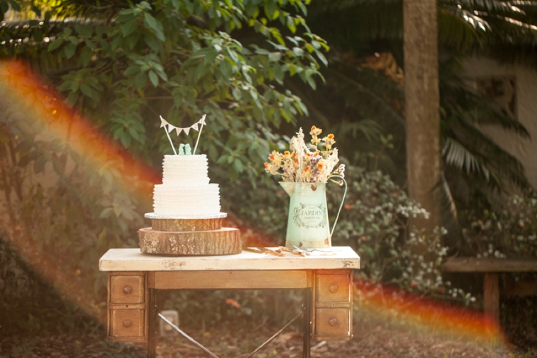 Rustic & Eclectic Garden Wedding via TheELD.com