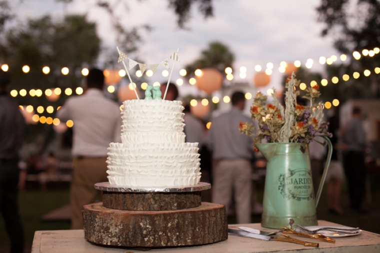 Rustic & Eclectic Garden Wedding via TheELD.com