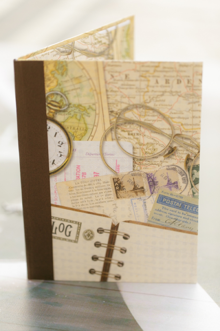 Vintage Modern Travel Inspired Wedding Ideas via TheELD.com