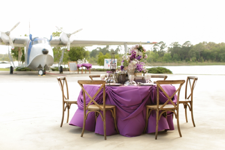 Vintage Modern Travel Inspired Wedding Ideas via TheELD.com