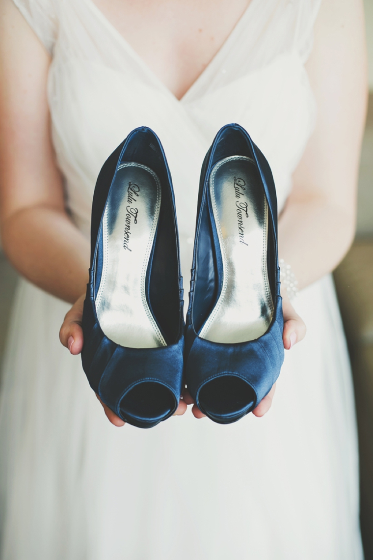 Eclectic & Chic Navy and Yellow Wedding via TheELD.com