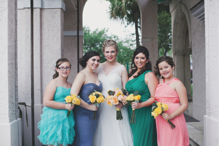 Eclectic & Chic Navy and Yellow Wedding via TheELD.com