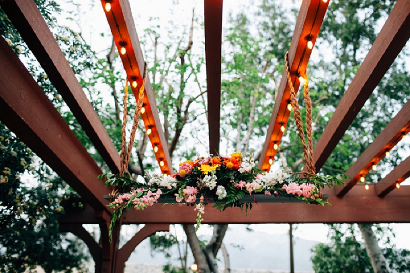 Colorful & Modern Garden Wedding via TheELD.com