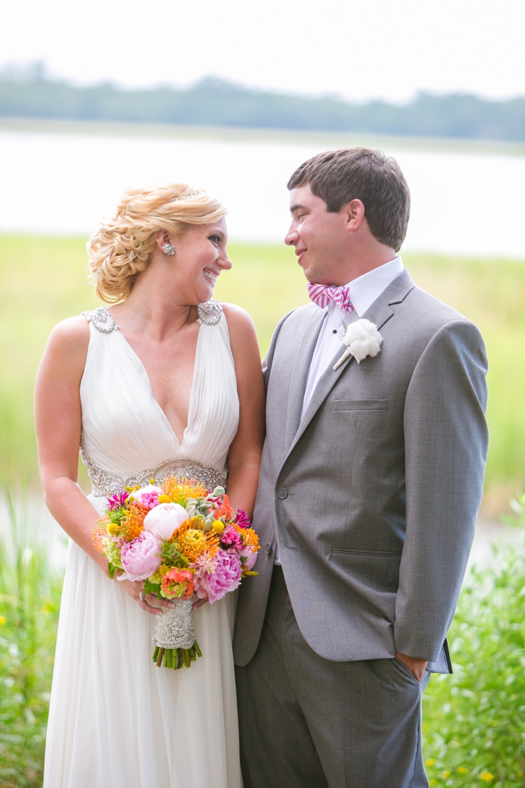 South Carolina Lilly Pulitzer Inspired Wedding via TheELD.com