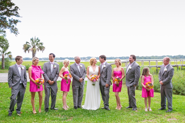 South Carolina Lilly Pulitzer Inspired Wedding via TheELD.com