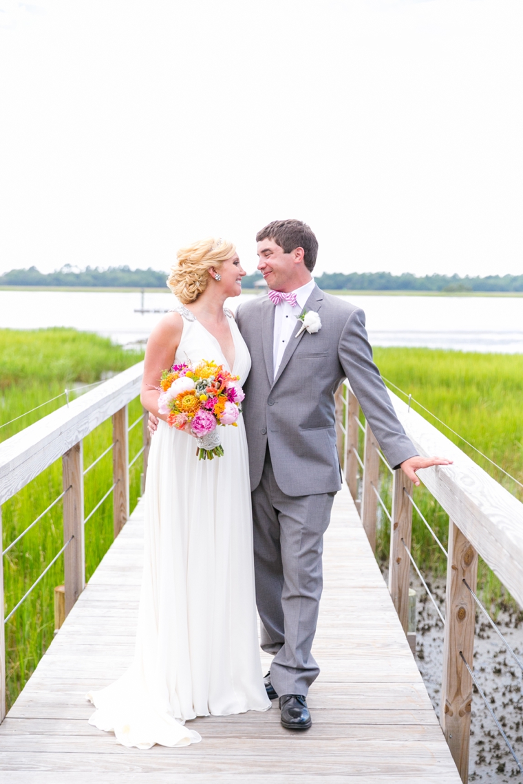 South Carolina Lilly Pulitzer Inspired Wedding via TheELD.com