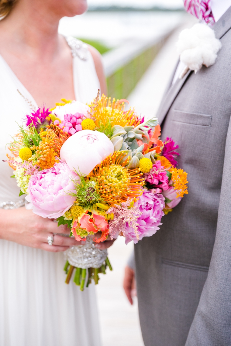 South Carolina Lilly Pulitzer Inspired Wedding via TheELD.com