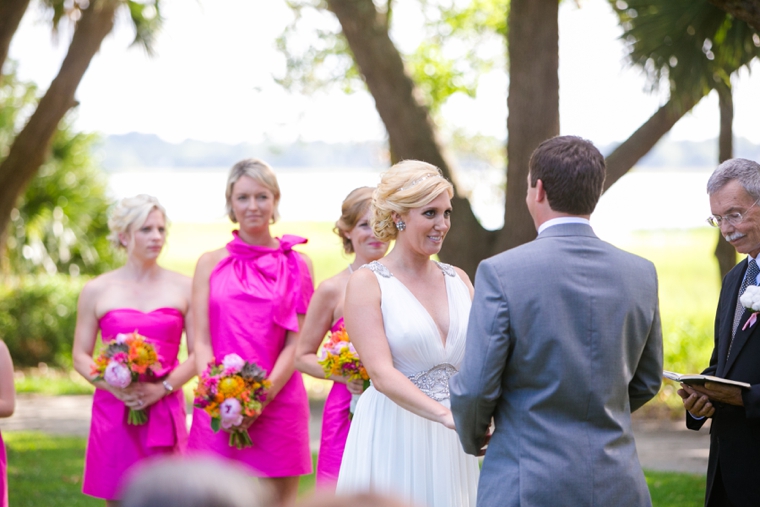 South Carolina Lilly Pulitzer Inspired Wedding via TheELD.com