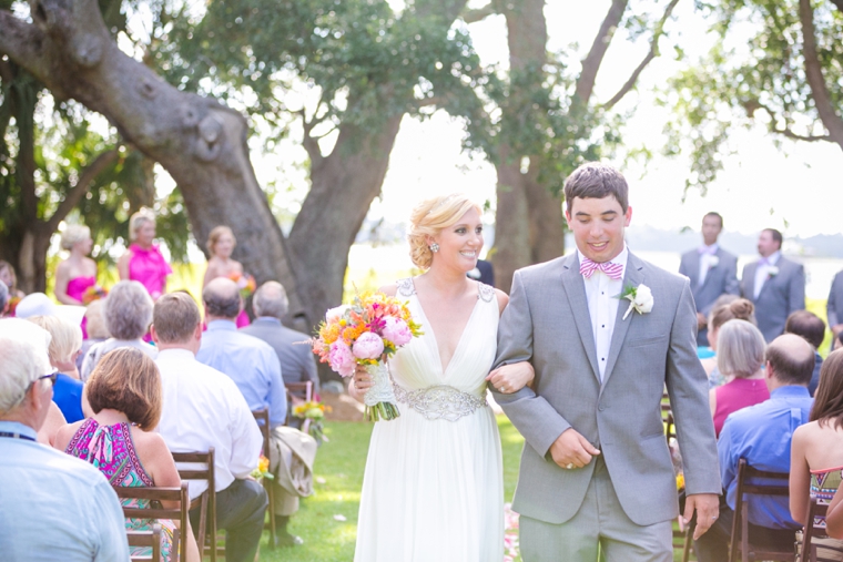 South Carolina Lilly Pulitzer Inspired Wedding via TheELD.com