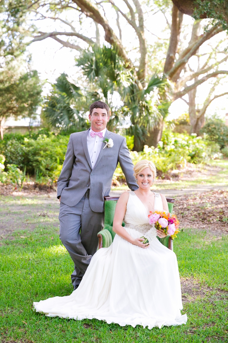 South Carolina Lilly Pulitzer Inspired Wedding via TheELD.com