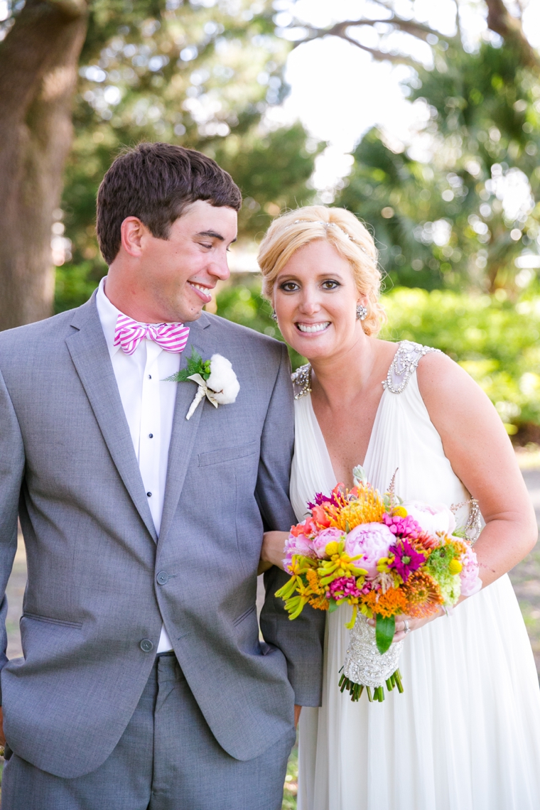 South Carolina Lilly Pulitzer Inspired Wedding via TheELD.com