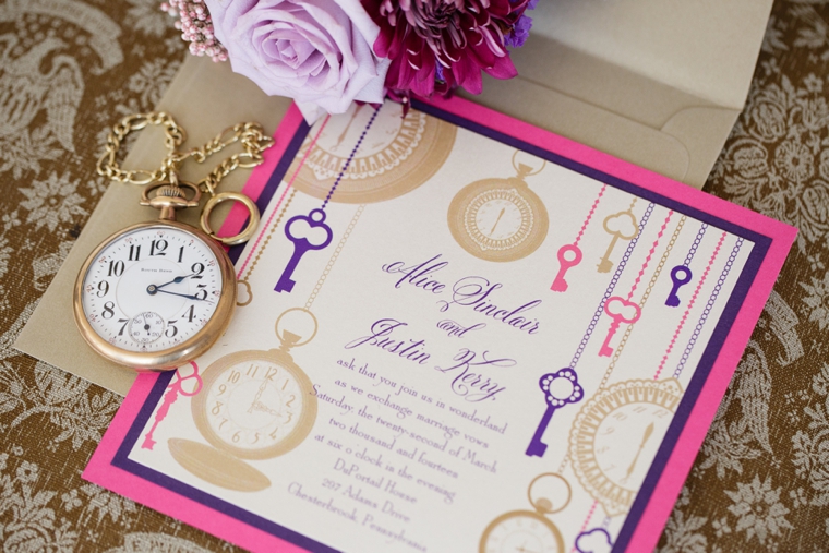 Alice In Wonderland Bridal Shower Invites - Style Within Grace