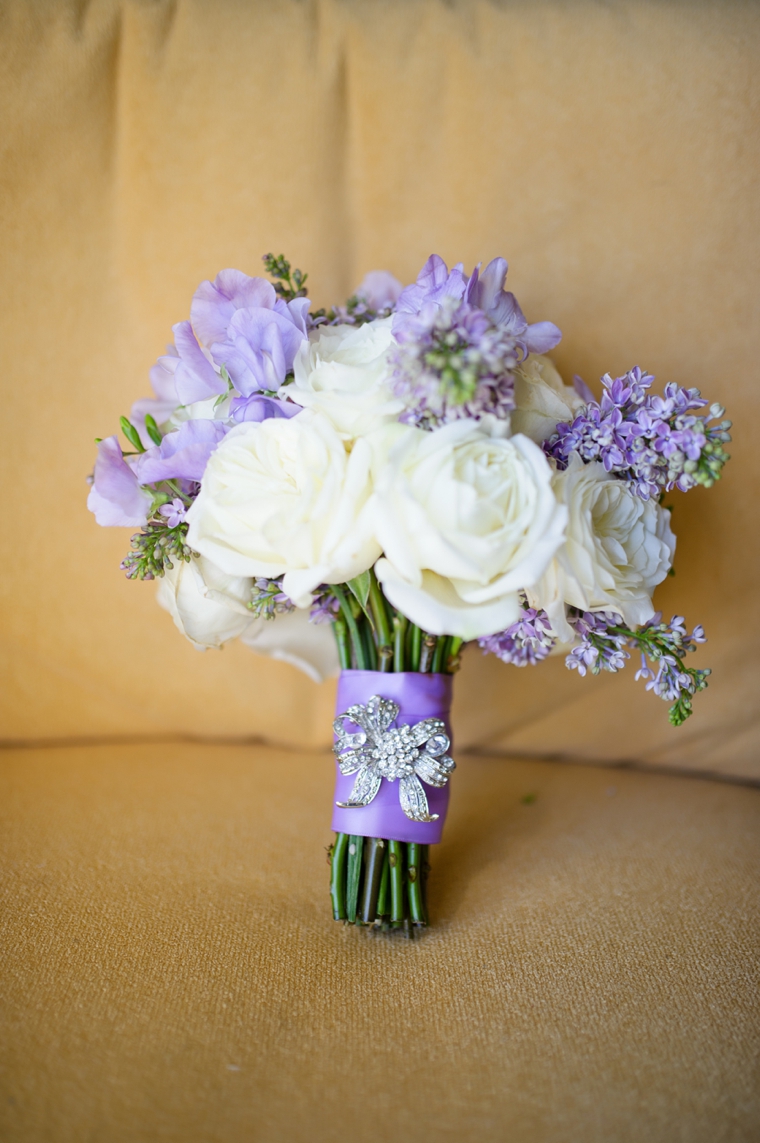 Chic Gold, Aqua, and Lavender Wedding via TheELD.com