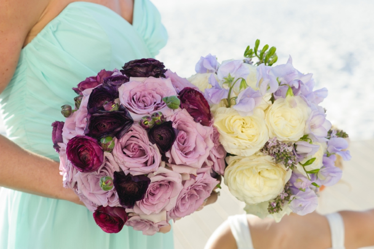 Chic Gold, Aqua, and Lavender Wedding via TheELD.com