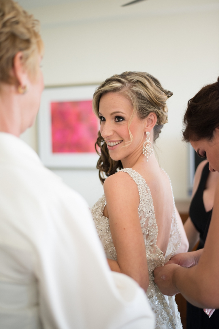 An Elegant Gold and White Sarasota Wedding via TheELD.com