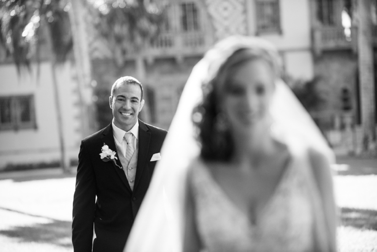 An Elegant Gold and White Sarasota Wedding via TheELD.com