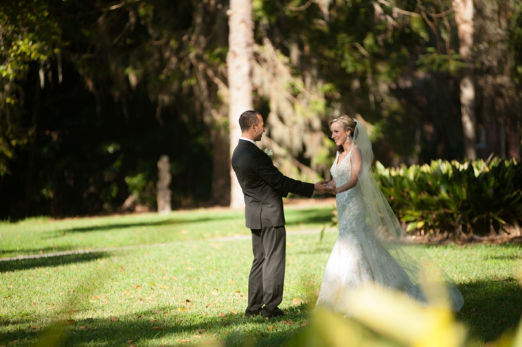 An Elegant Gold and White Sarasota Wedding via TheELD.com