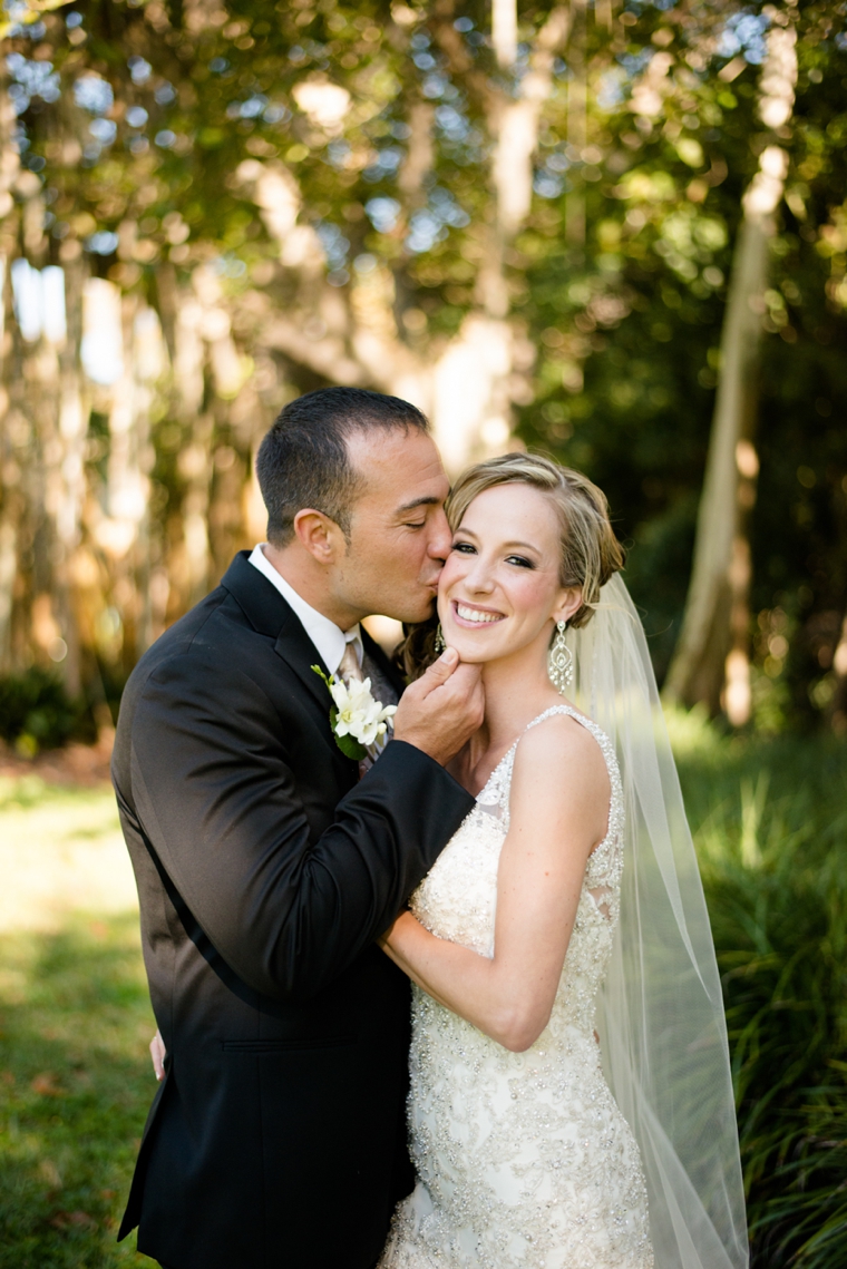 An Elegant Gold and White Sarasota Wedding via TheELD.com