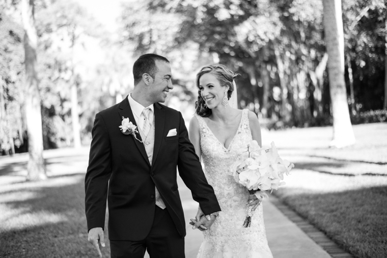 An Elegant Gold and White Sarasota Wedding via TheELD.com