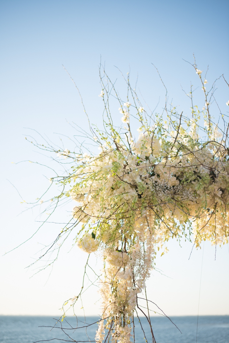 An Elegant Gold and White Sarasota Wedding via TheELD.com