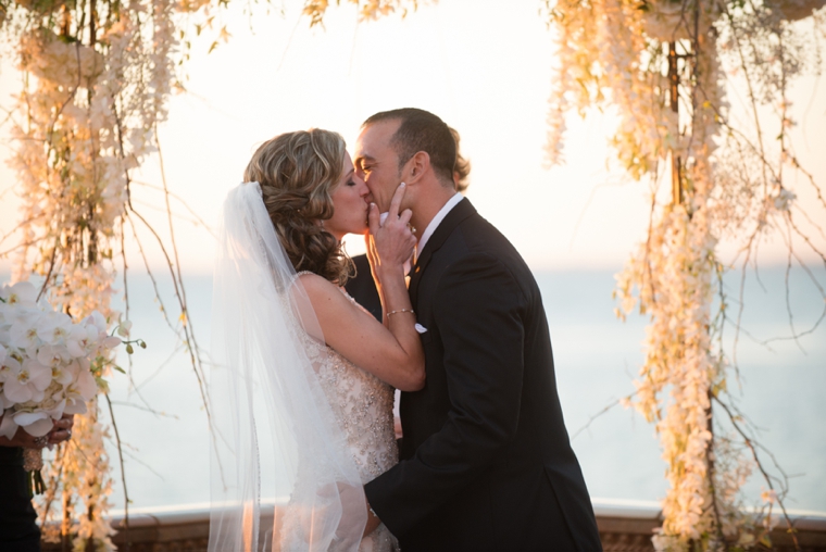 An Elegant Gold and White Sarasota Wedding via TheELD.com