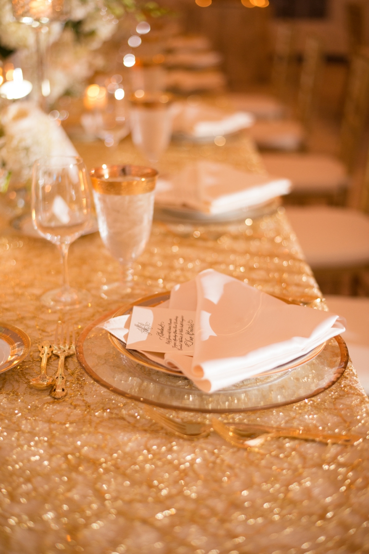 An Elegant Gold and White Sarasota Wedding via TheELD.com