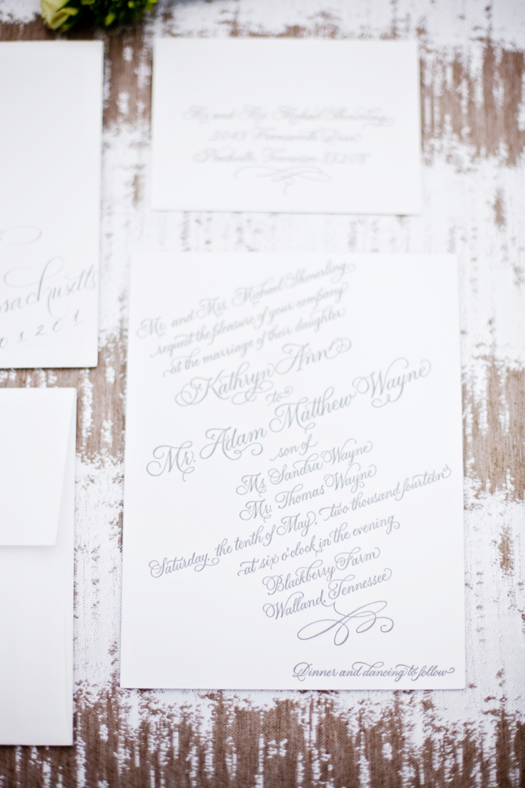 Modern Silver and Gray Wedding Inspiration via TheELD.com